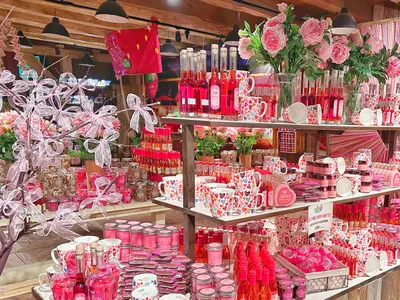 Valentinstag Manufakturenmarkt Handel