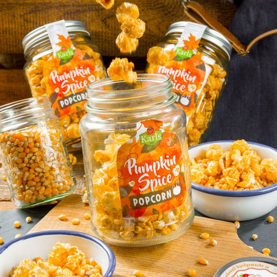 Pumpkin Spice Popcorn - Kürbis