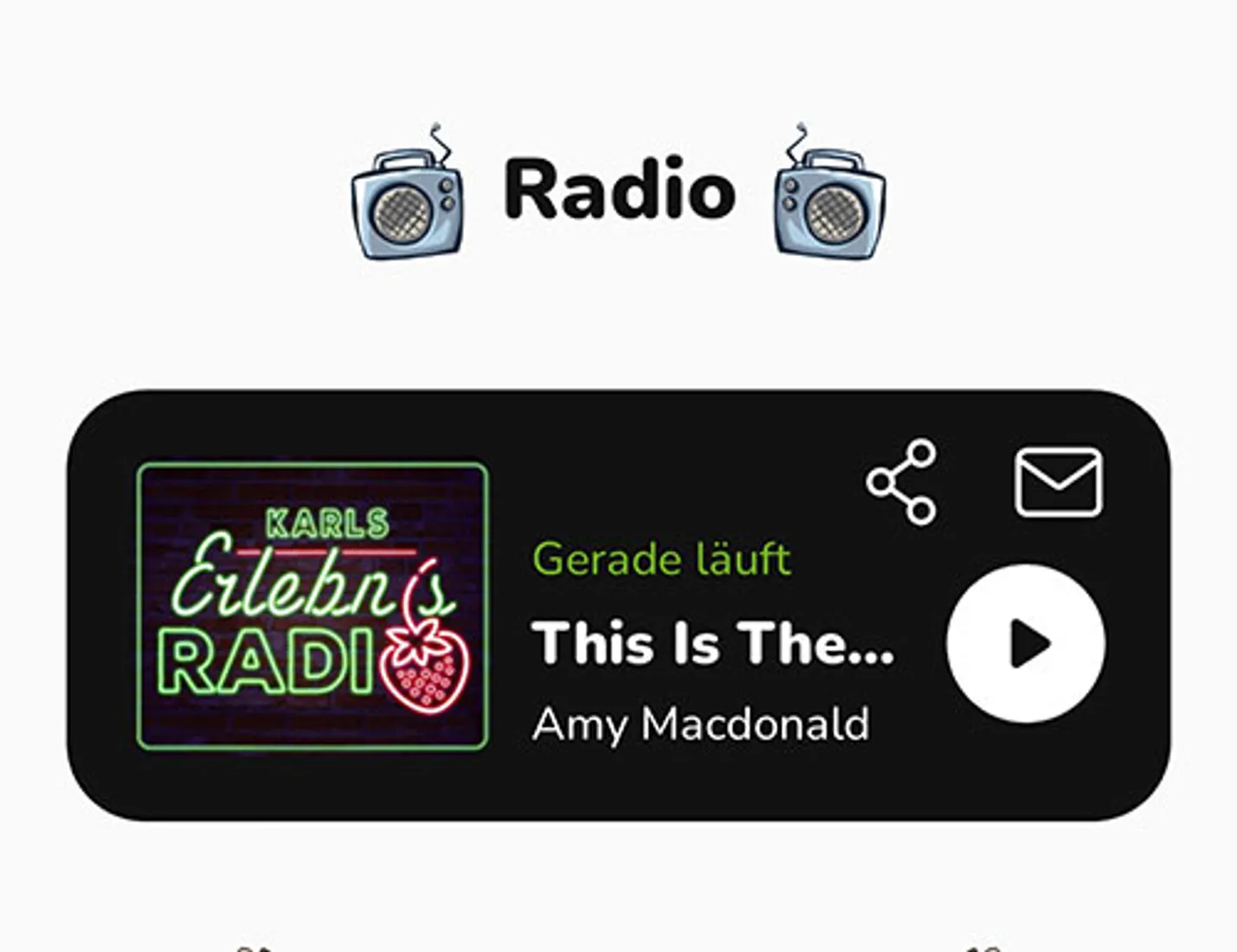App Radio Screenshot