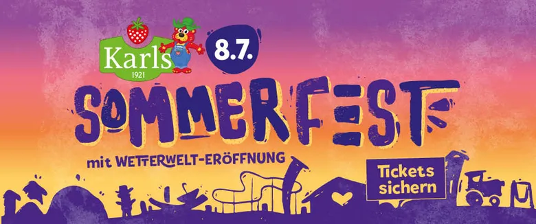 Sommerfest Elstal 2023 Werbeslider