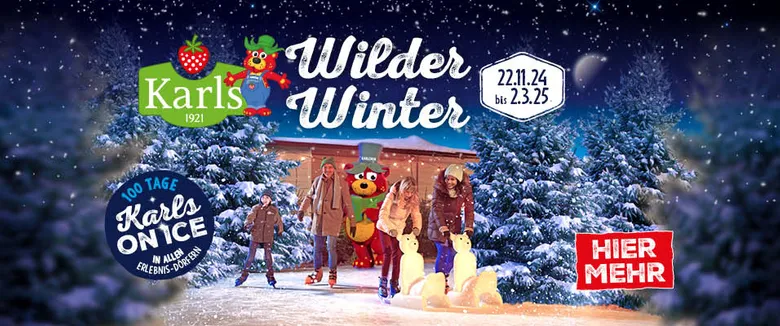 Wilder Winter Werbeslider