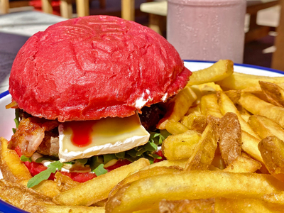 Erdbeer-Burger Tregger Grill Rövershagen