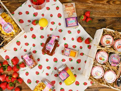 Sommer Produkte Manufakturen Erdbeer Mango